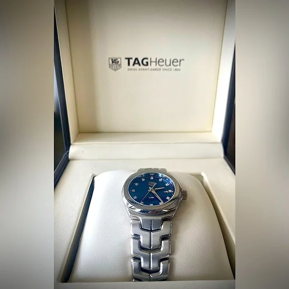 Women’s Luxury Watch - TAG HEUER LINK - Quartz Watch - Diameter 32 mm TAG Heuer Link Date - 32 mm - WBC131G.BA0649 | TAG Heuer main image 3